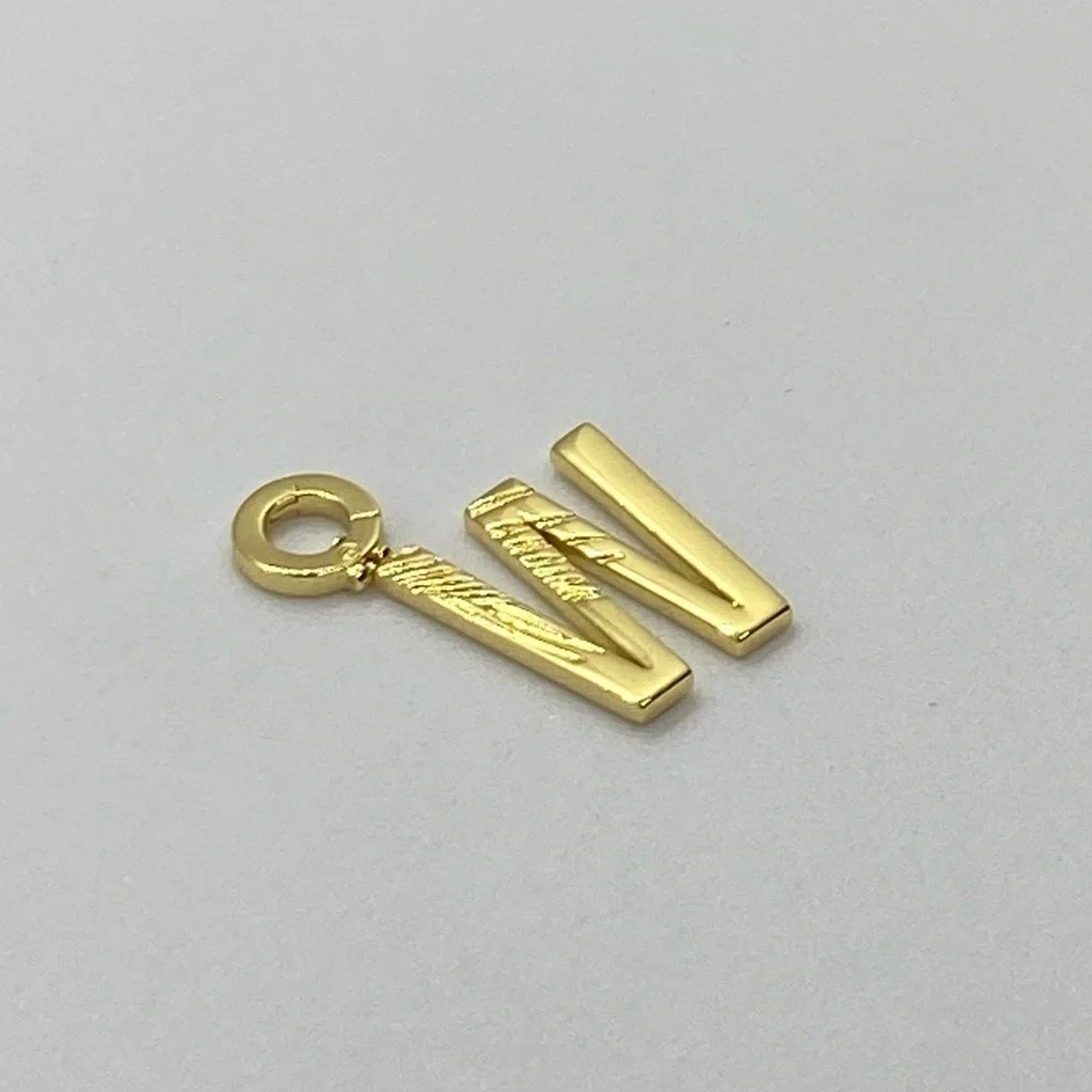 Gorjana New‎ Parker Initial W Charm 18k Gold Plated Brass